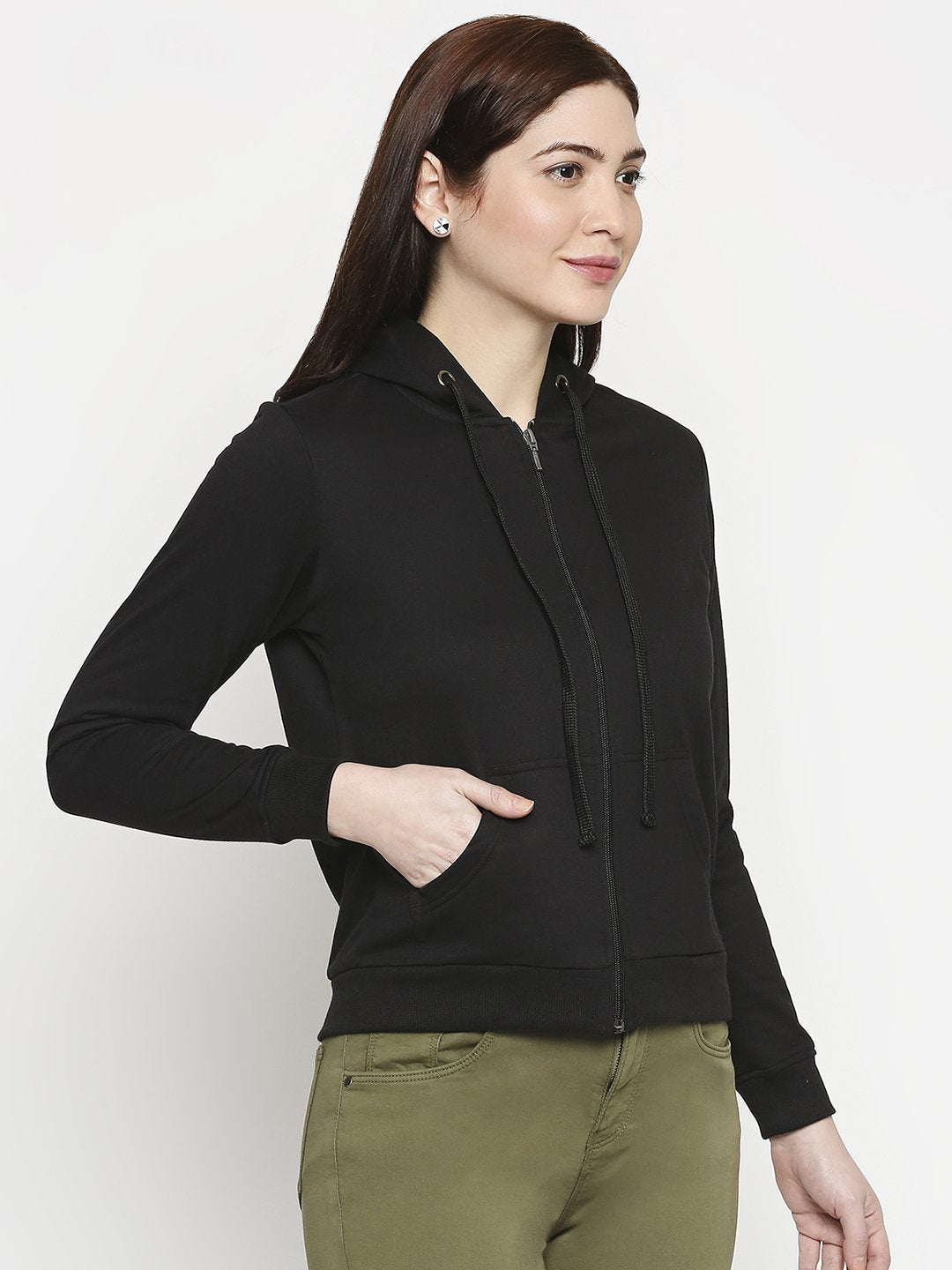 Black Hood Sweatshirt
