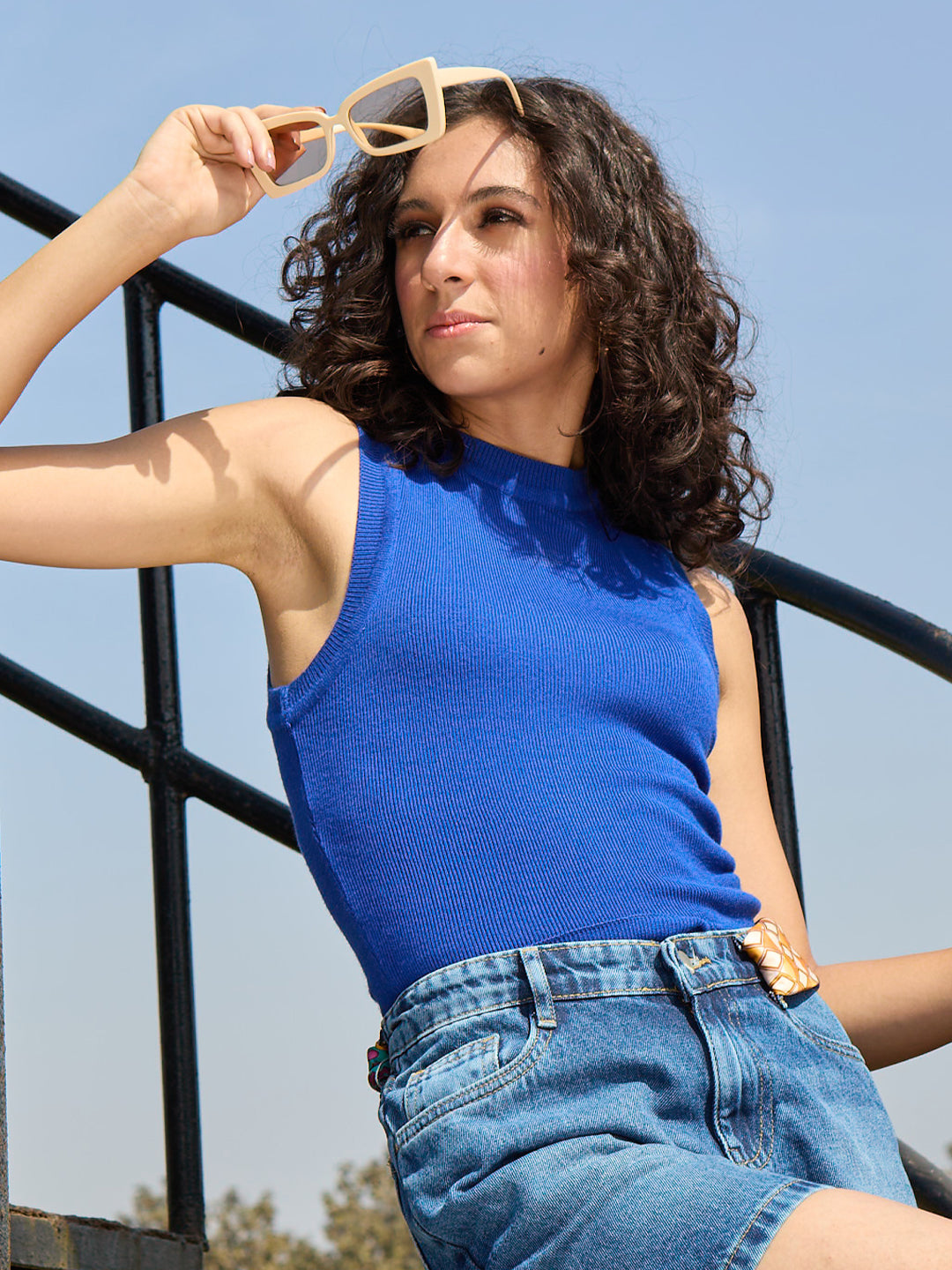 Women Ribbed Top