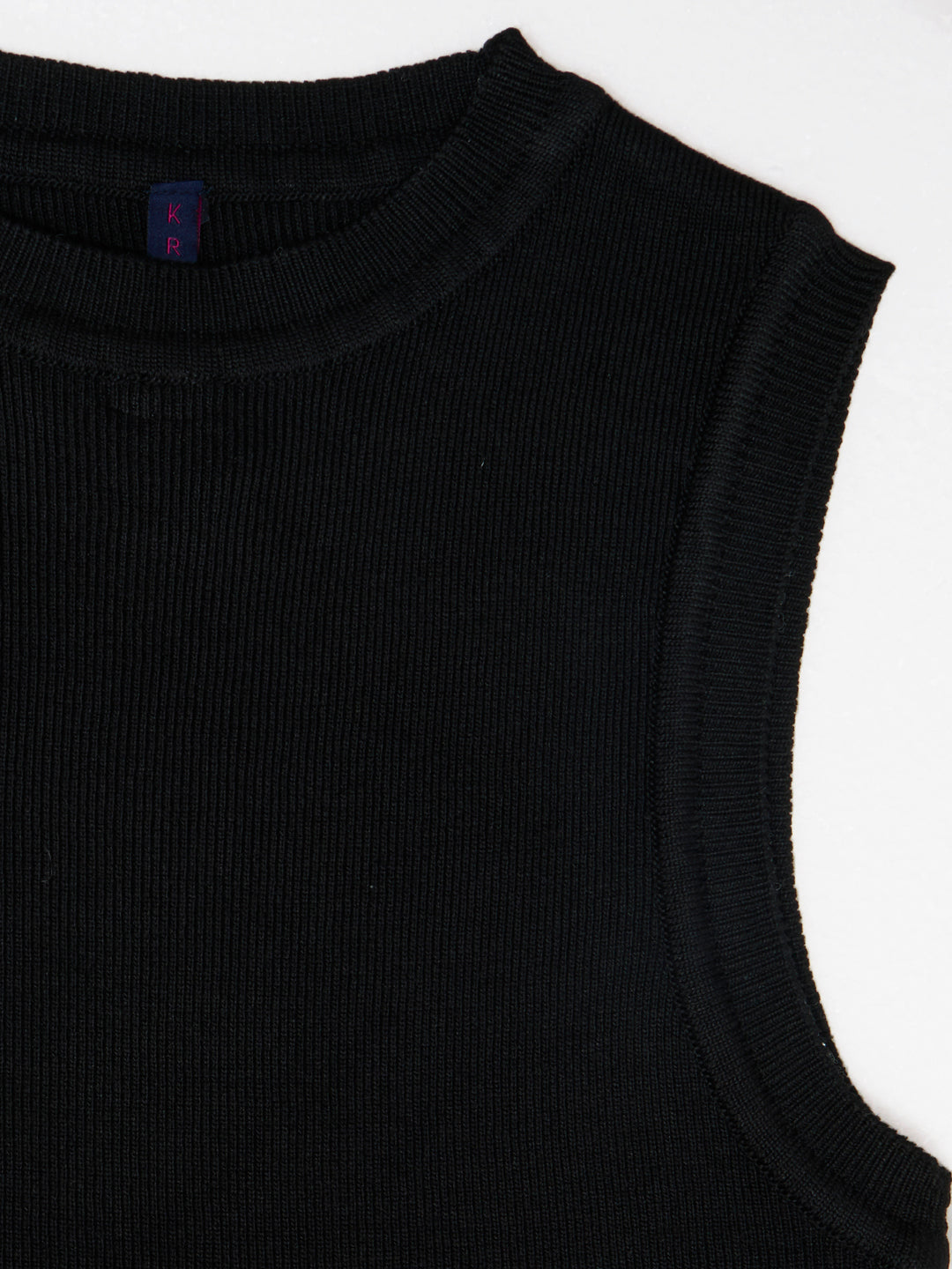 Women Black Tank Top