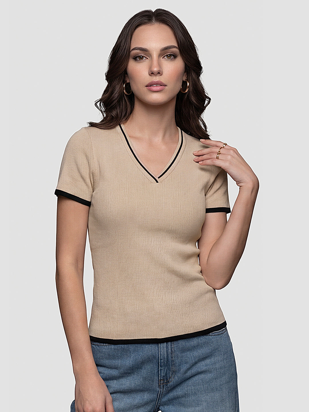 Women Summer Sand Flat Knit