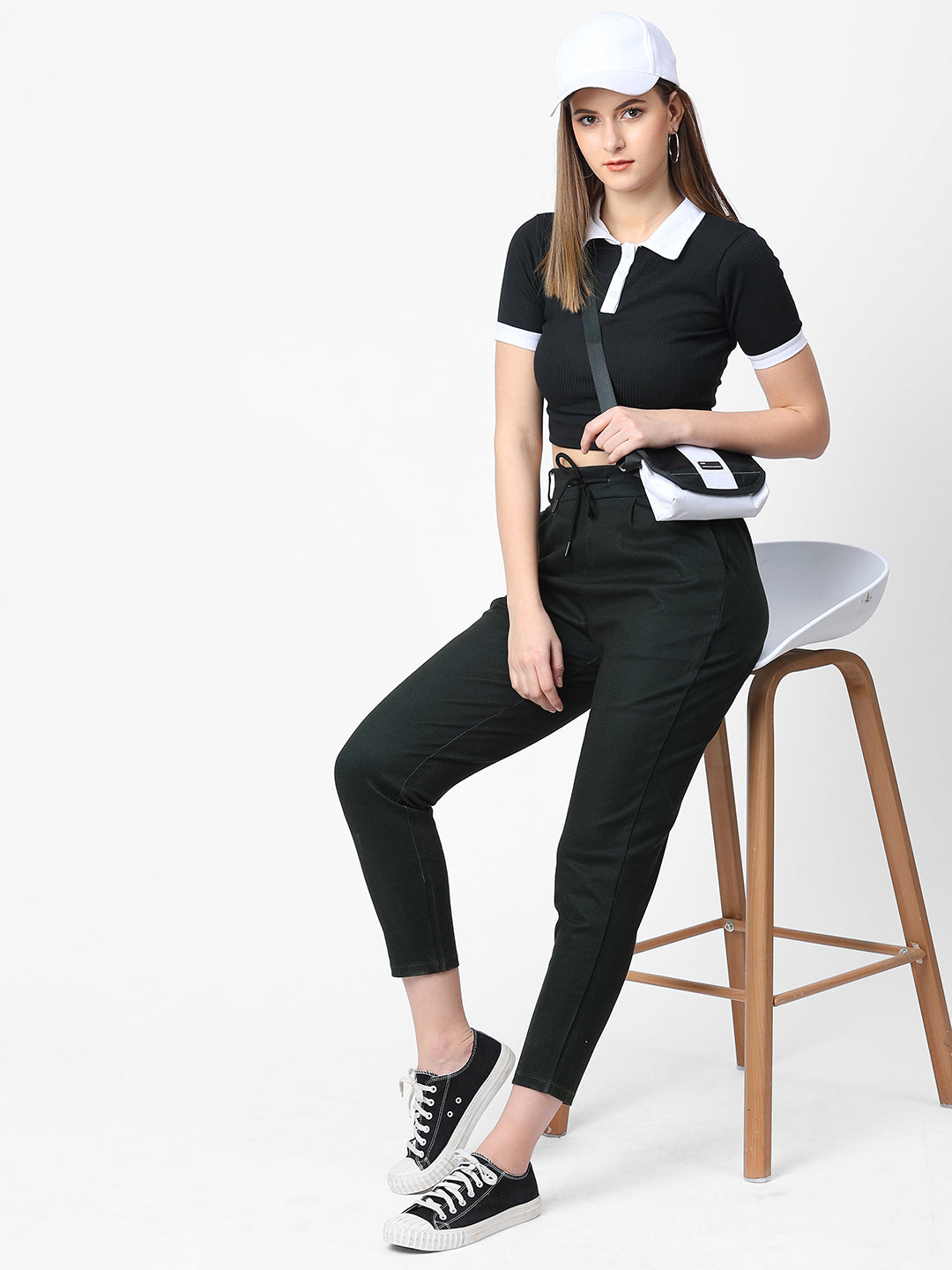 Women High-Rise Skinny Treggings