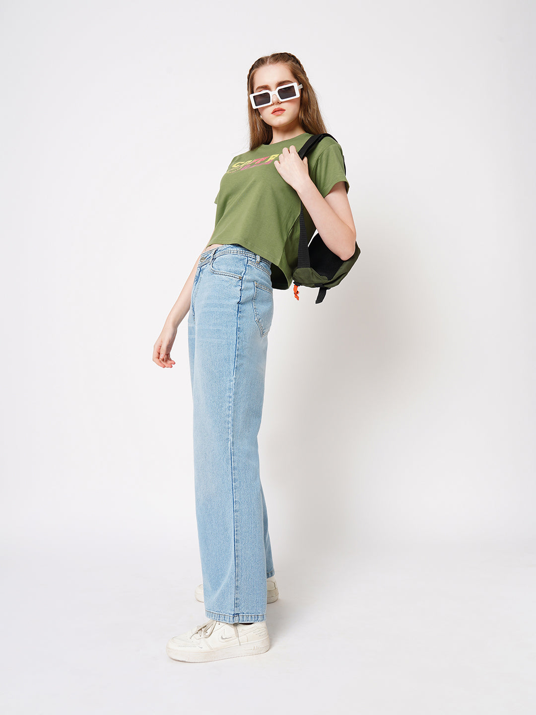 Women Typography Athleisure Top