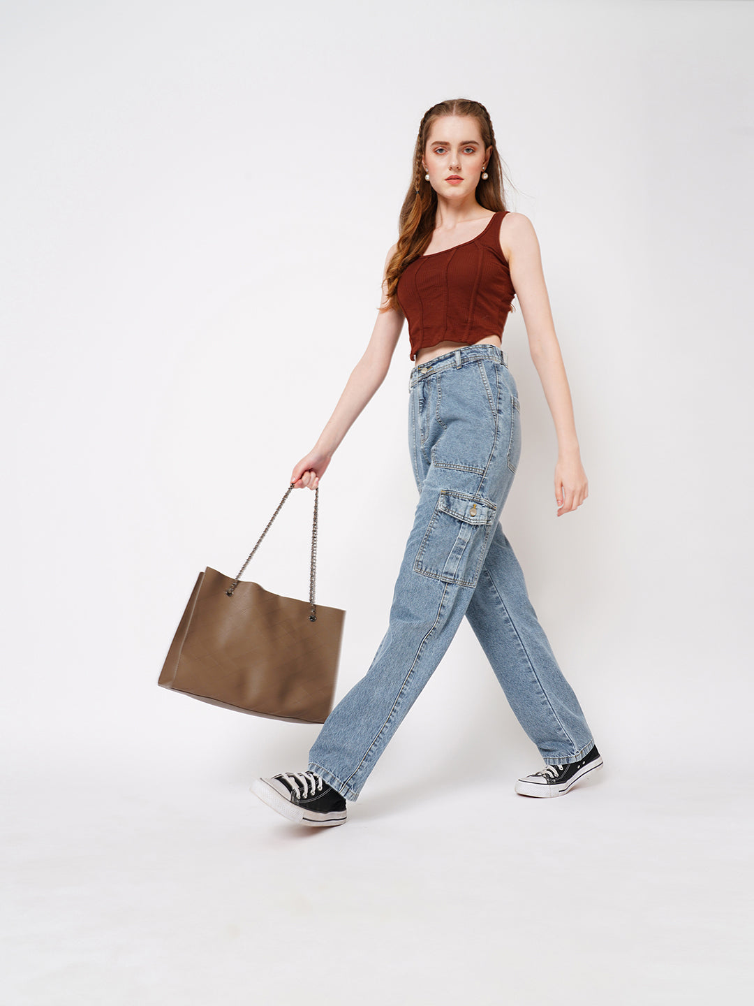 Women High-Rise Cargo