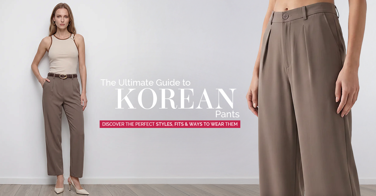 The Ultimate Guide to Korean Pants for Women: Styles, Fits & Ways to Wear Them