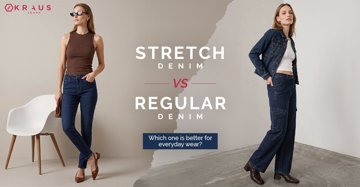 Stretch Denim vs Regular Denim: Which One Is Better for Everyday Wear?
