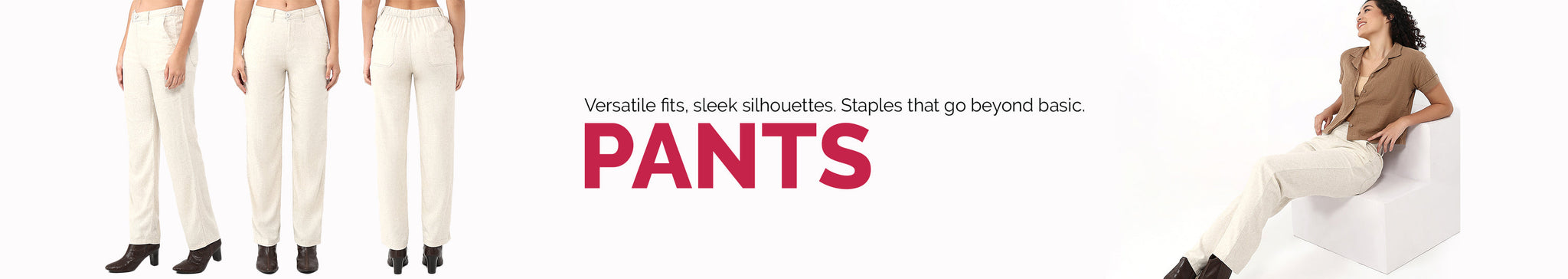 Pants for Women Banner