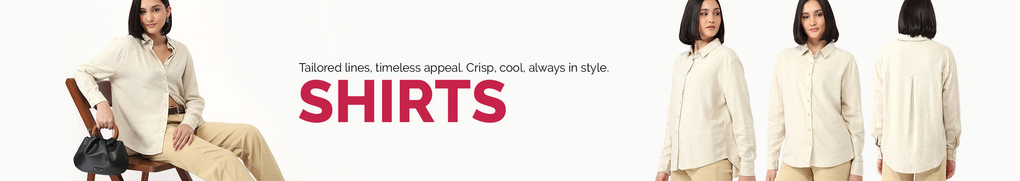Shirts for Women Banner