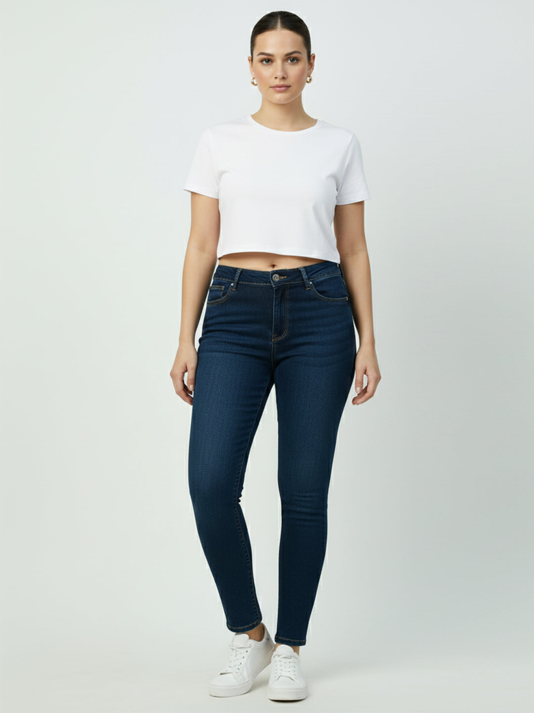 Women High-Rise Slimming Skinny Fit Jeans