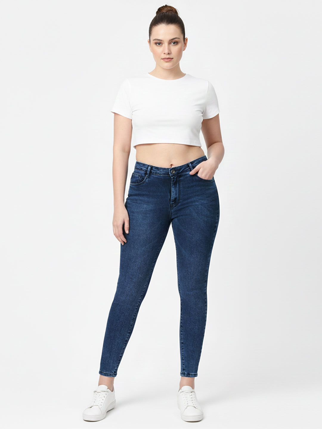 Women High-Rise Skinny Jeans