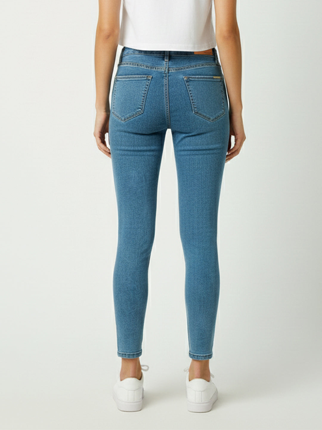 Women Sky High-Rise Skinny Fit Jeans