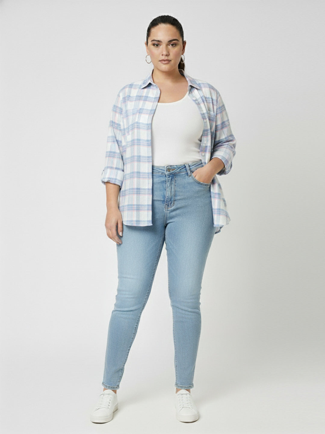 Kraus Kurve Women High-Rise Skinny Fit Jeans