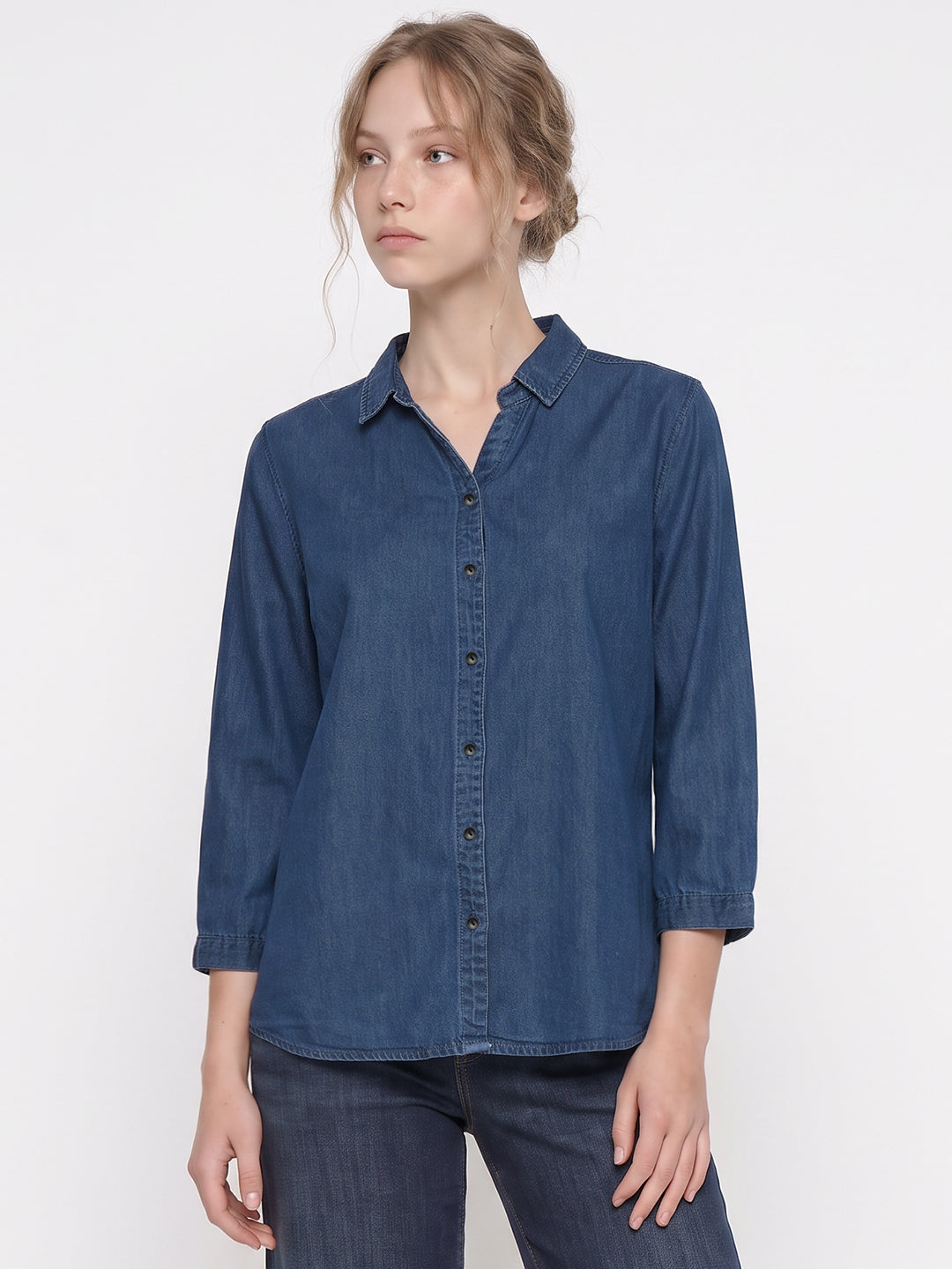 Blue Denim Shirt