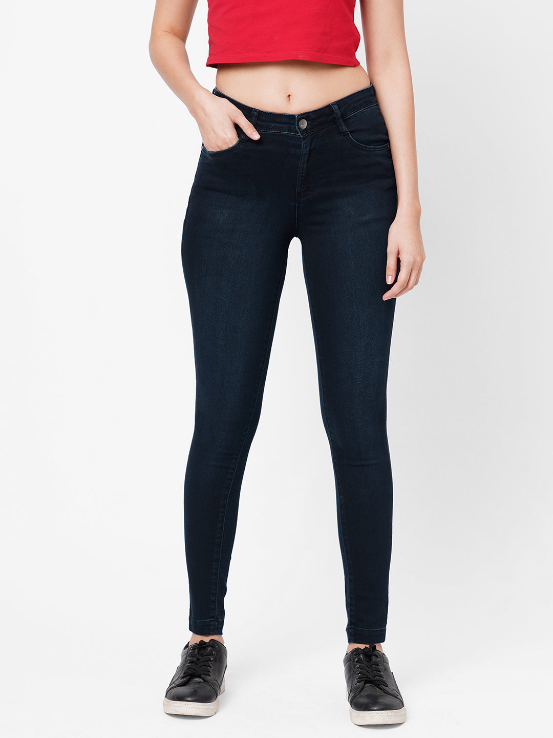 Women High-Rise Skinny Jeans