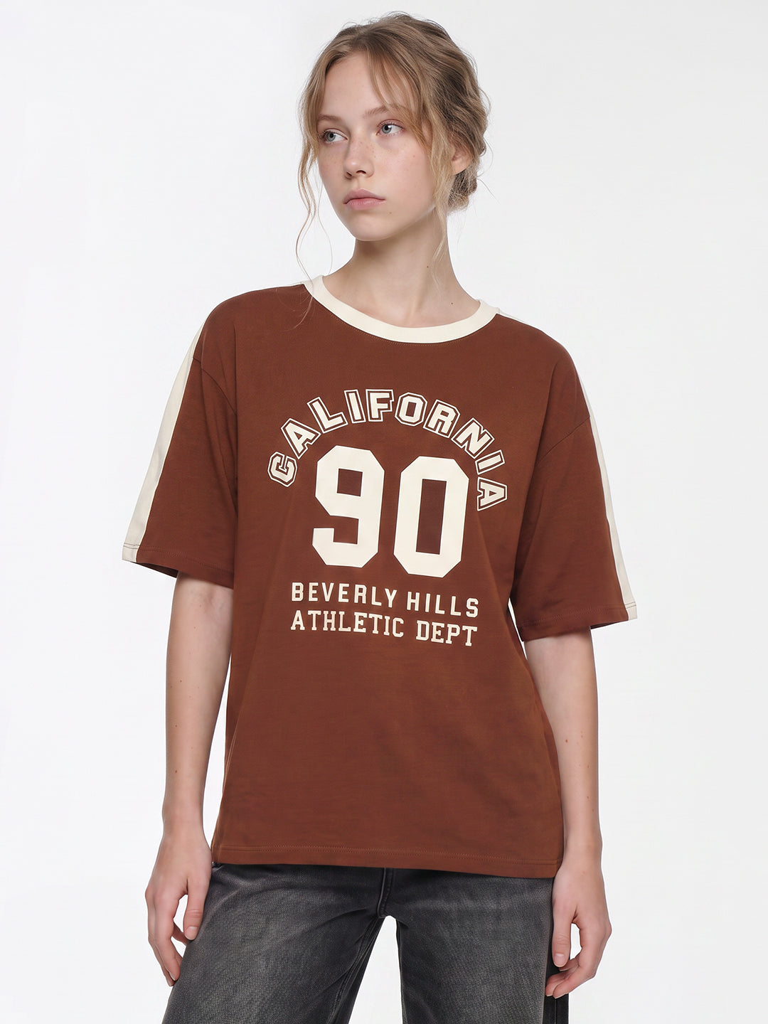 Sepia Oversized T-Shirt