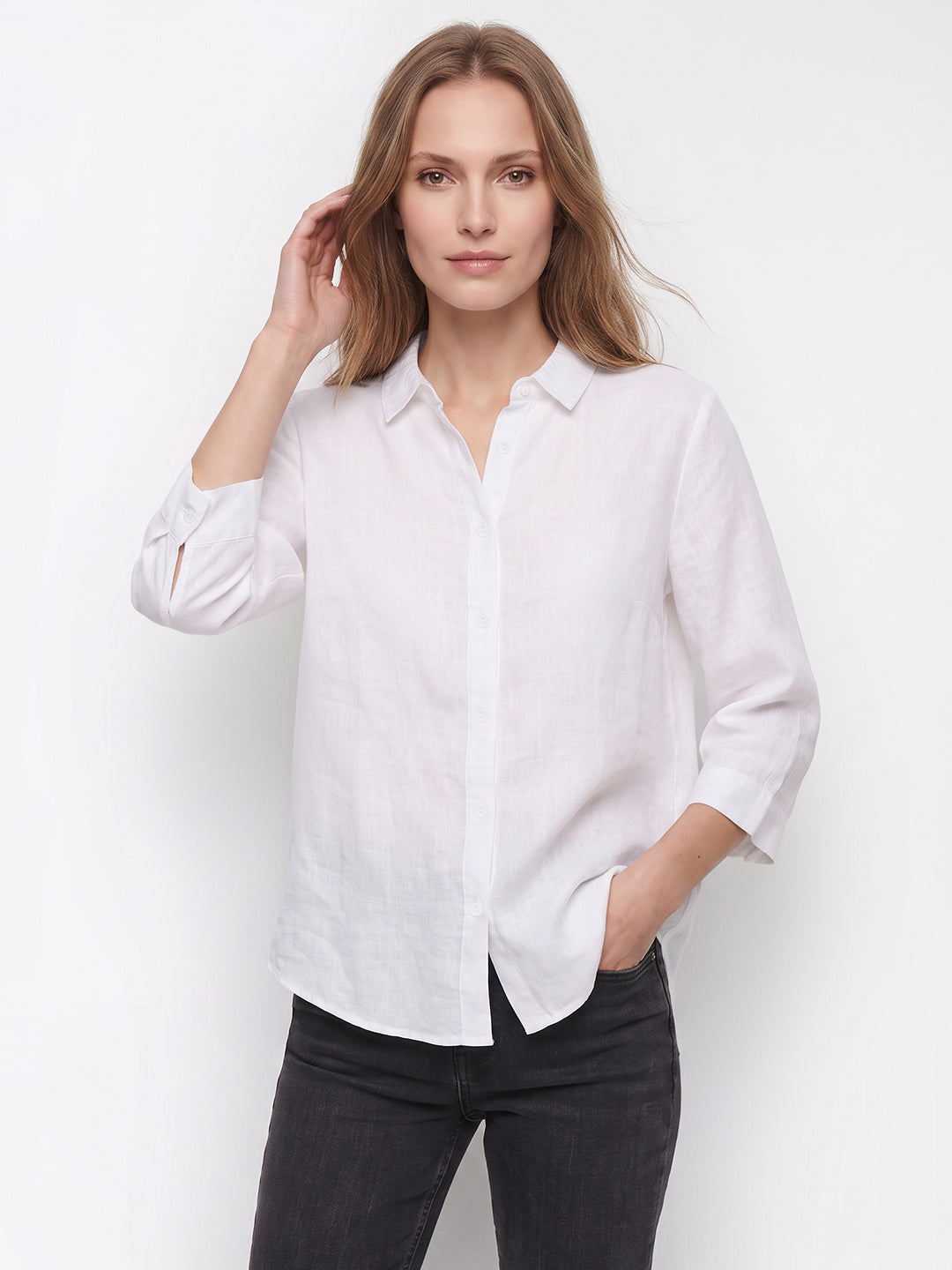 Women White Shirt