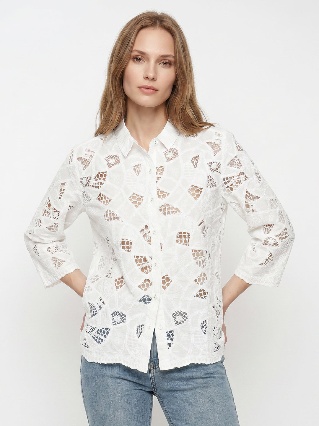 Women White Shirt