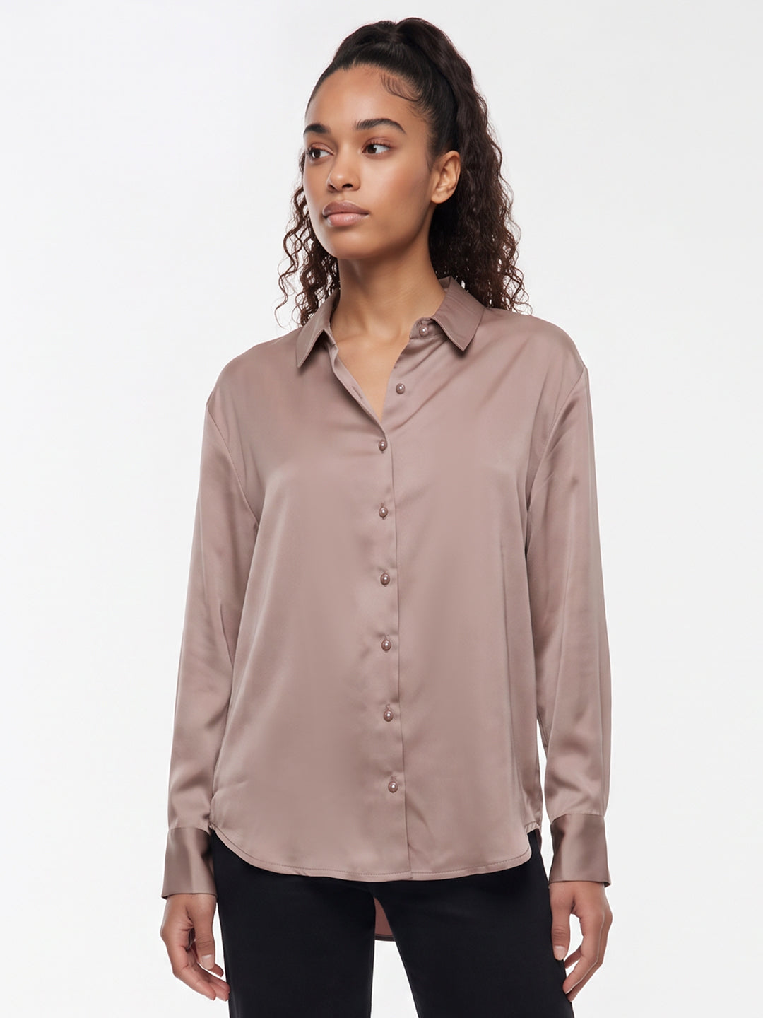 Gray Daze Oversized Shirt