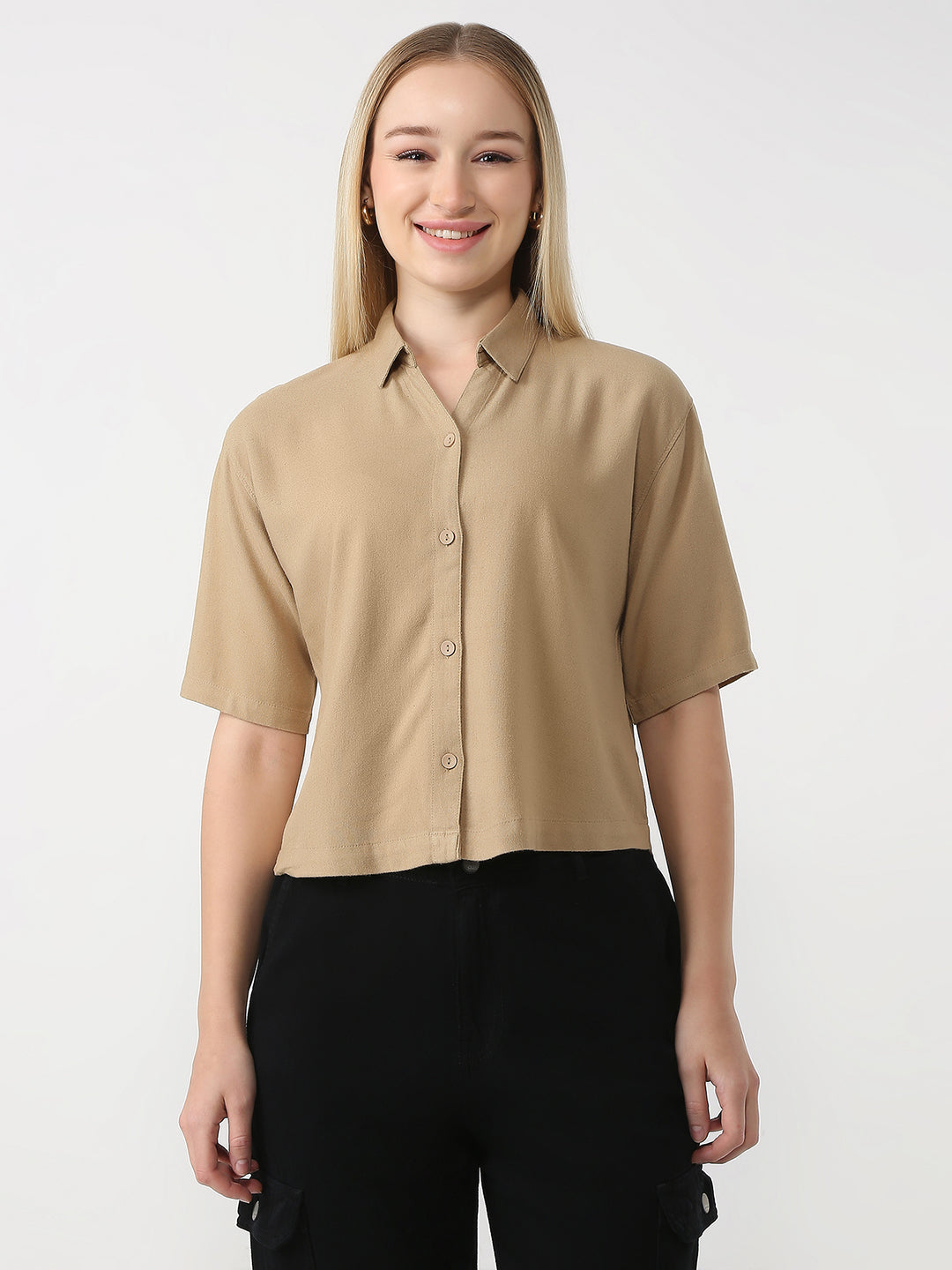 Women Slim Fit Slim Shirt