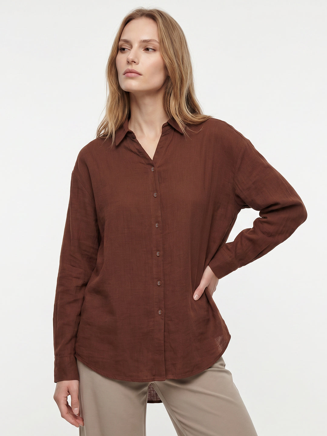 Women Sepia Shirt