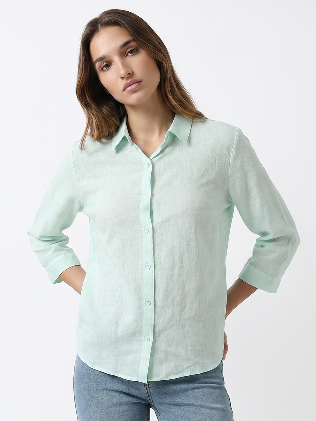 Women Mint Shirt