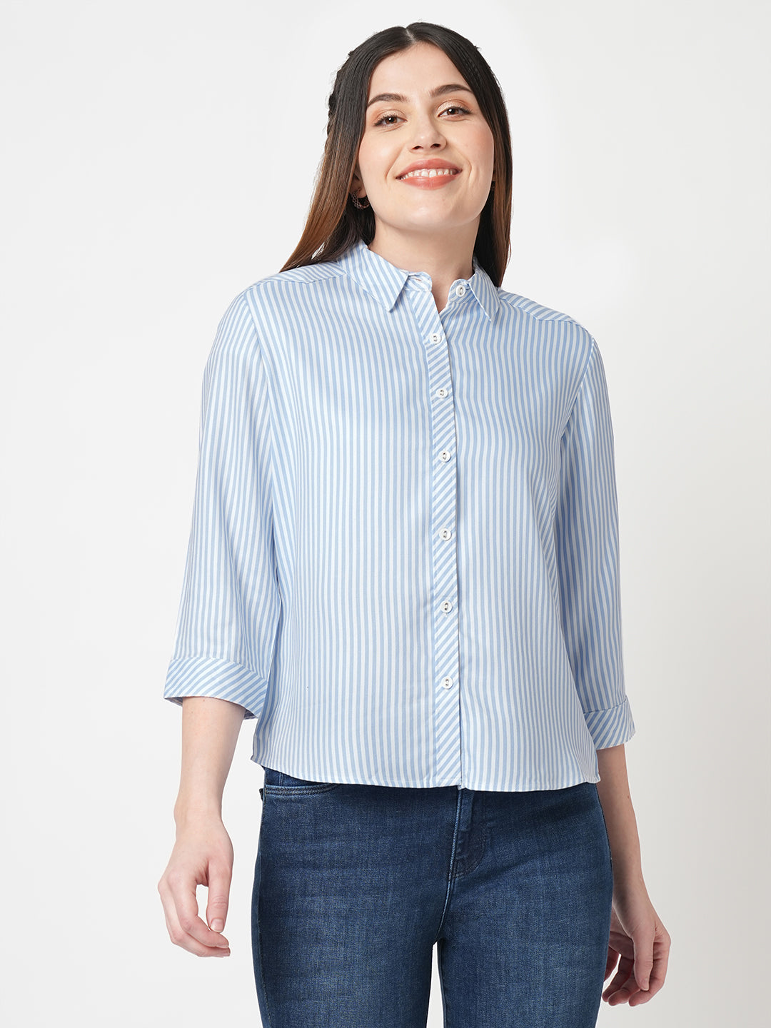 Women Striped Shirt