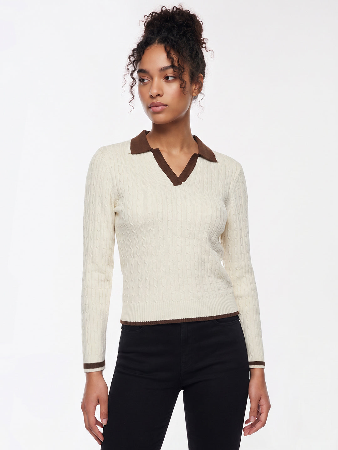 Ivory Flat Knit