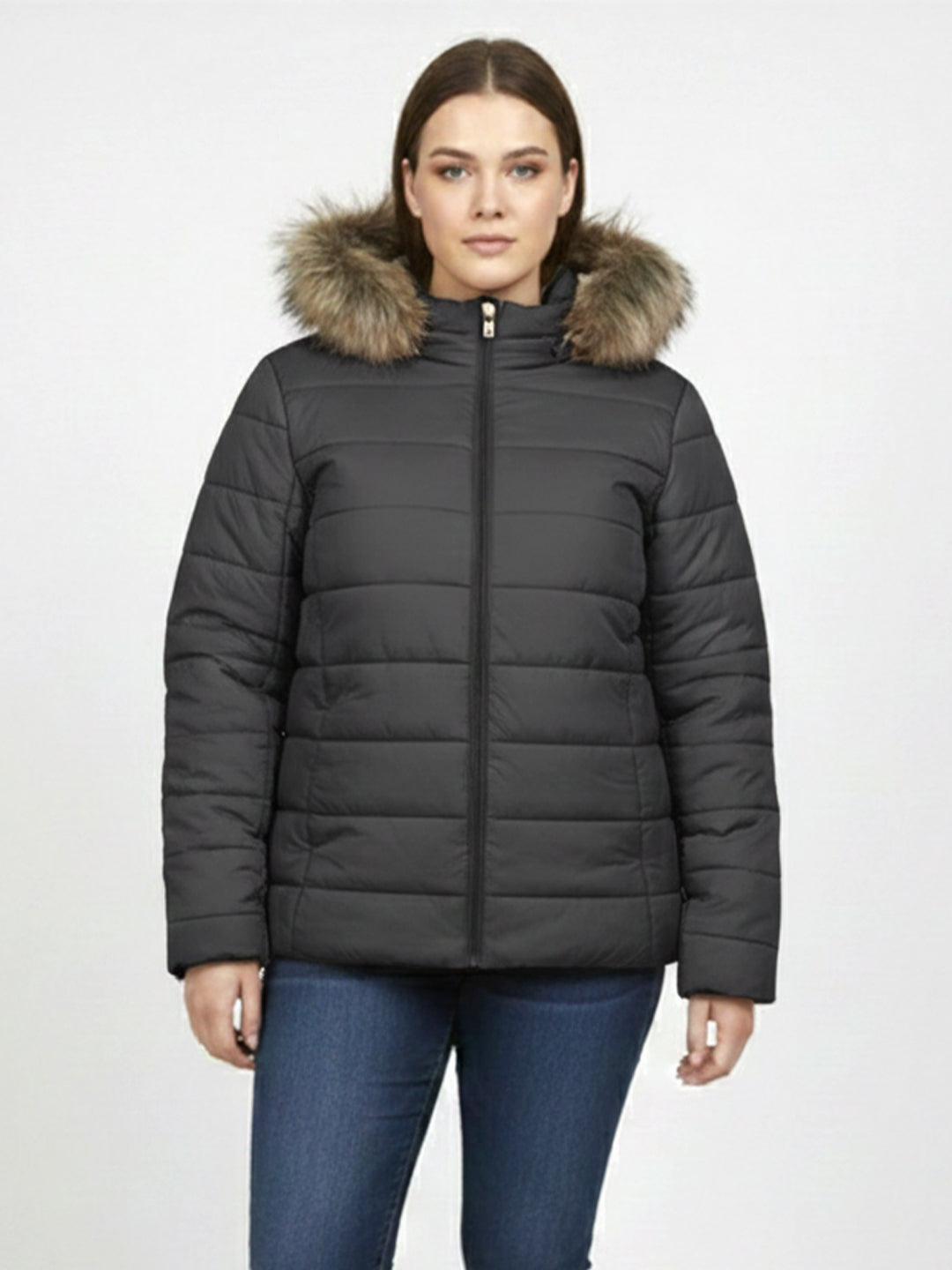 Women Black Winter Jacket
