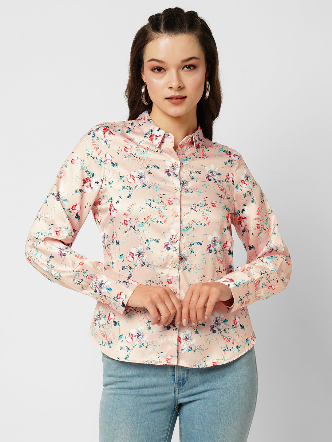 Women Floral Printed Shirt