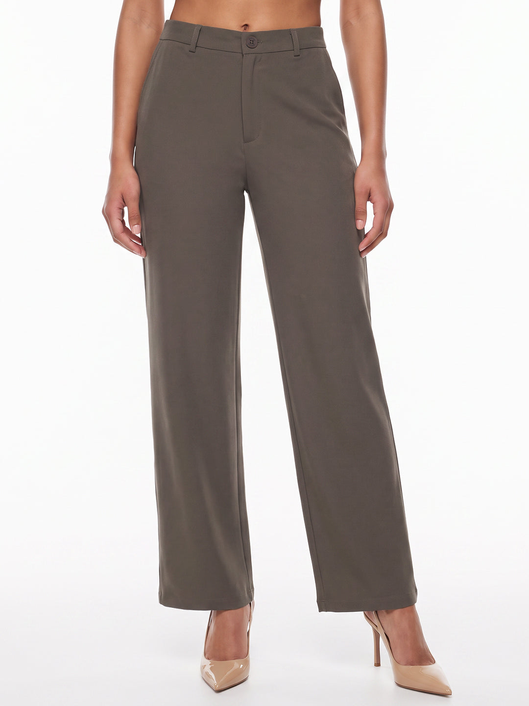 Mouse Straight Fit Korean Pants