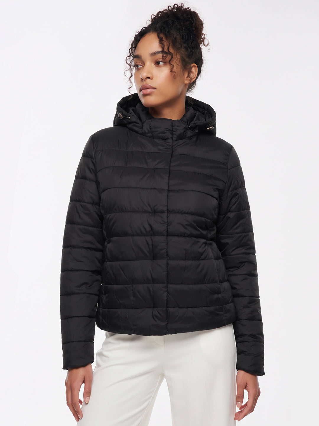 Black Winter Puffer Jacket