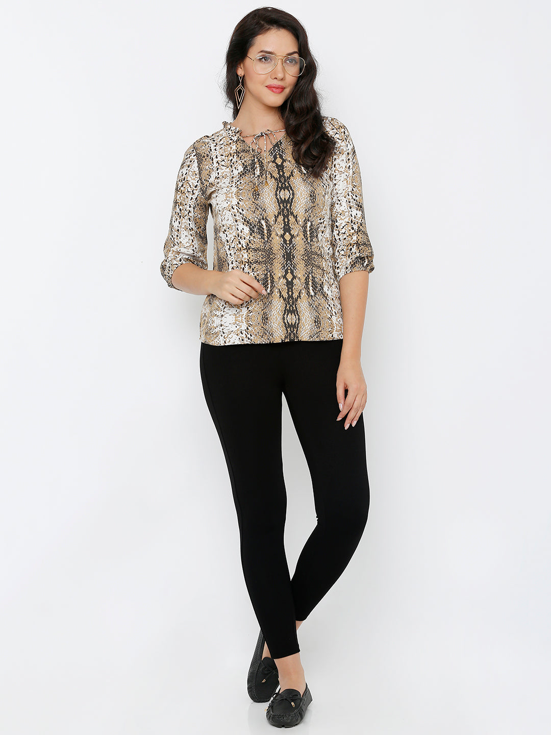Women High-Rise Skinny Treggings