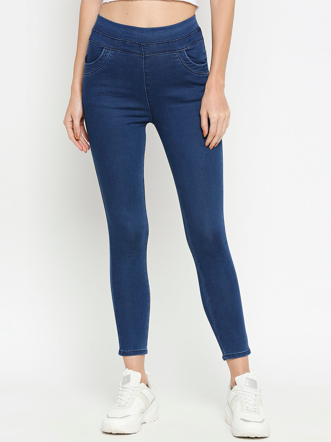 Women Mid-Rise Skinny Fit Leggings