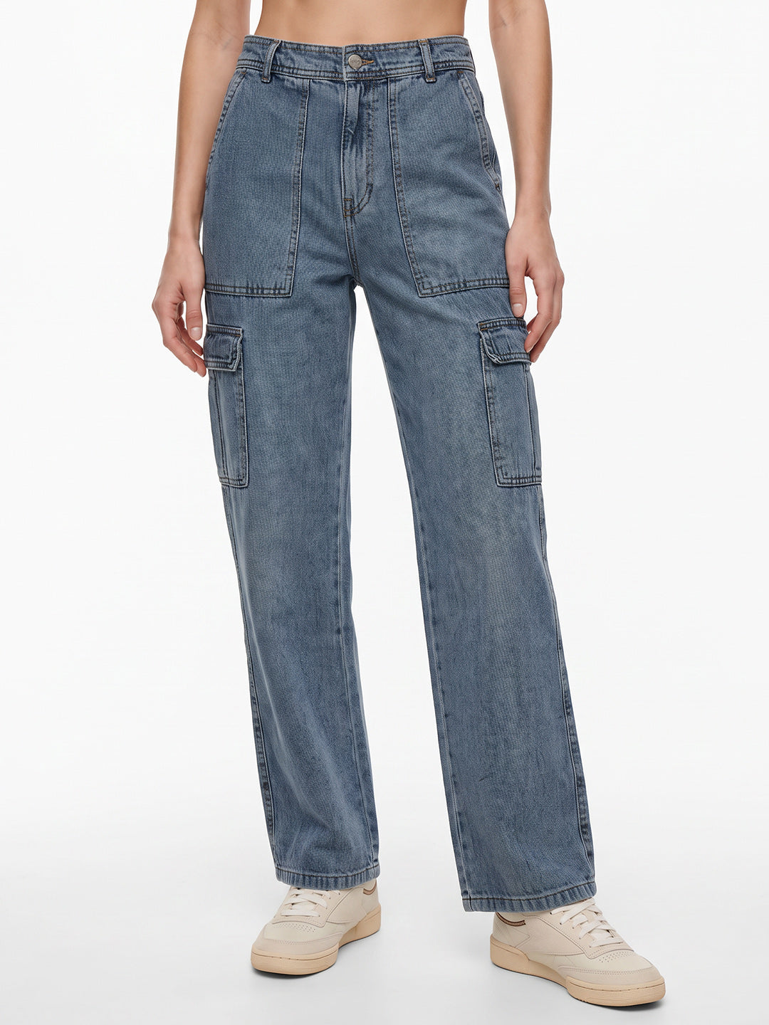 Women Blue Cargo