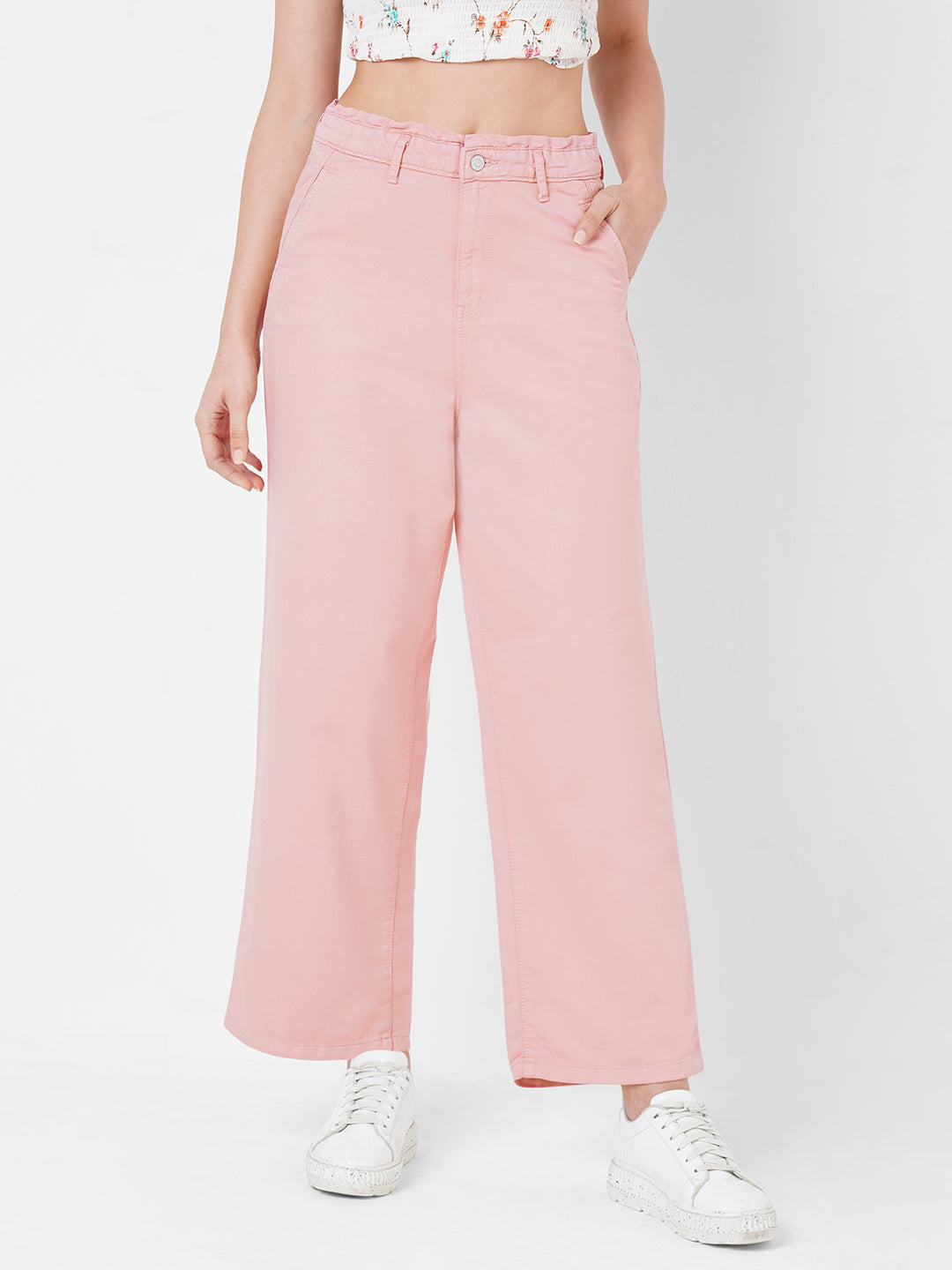 Women High-Rise Wide Leg Jeans