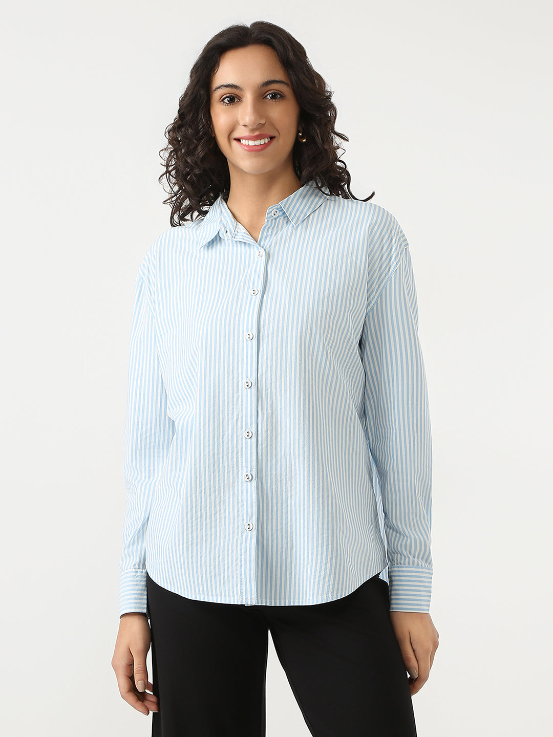 Women Striped Shirt