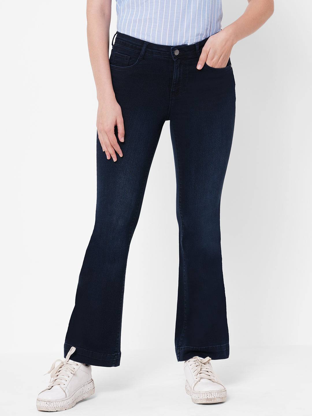 Women High-Rise Flare Jeans