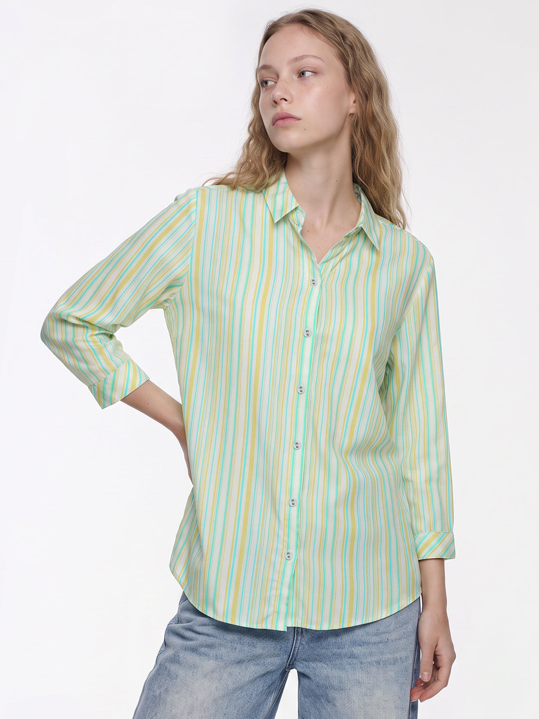 Yellow/Mint Shirt
