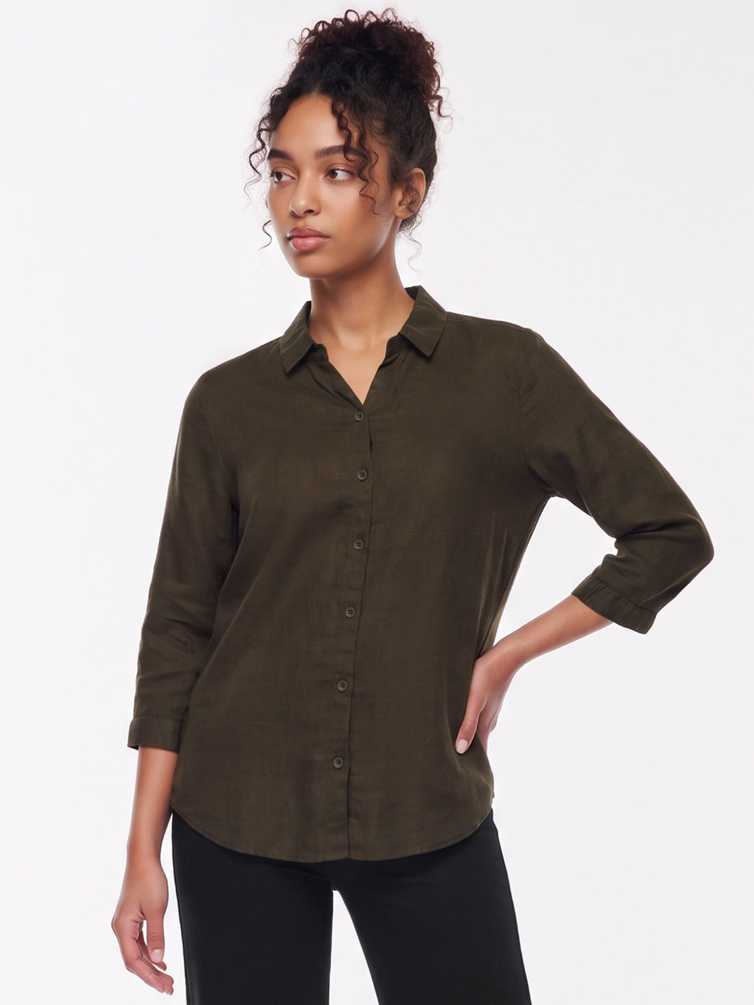 Dark Olive Shirt