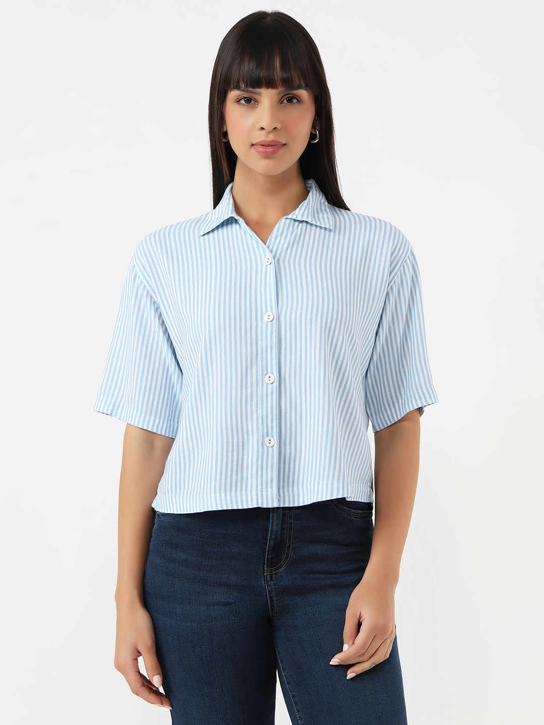Women Striped Shirt
