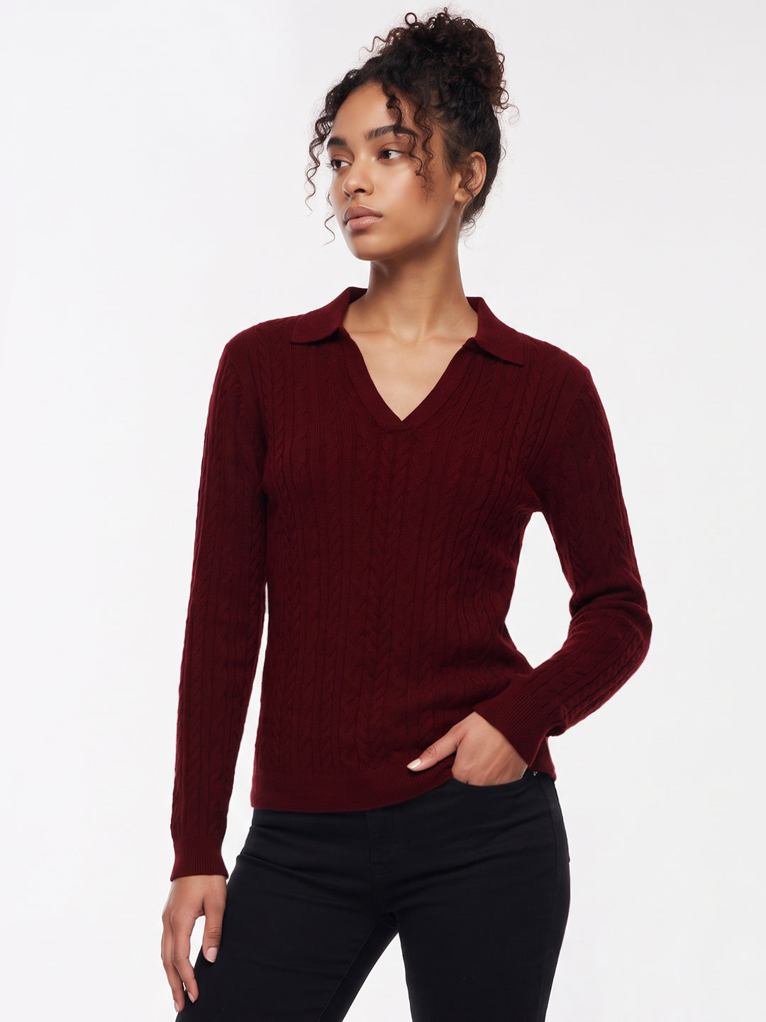 Maroon Sweater