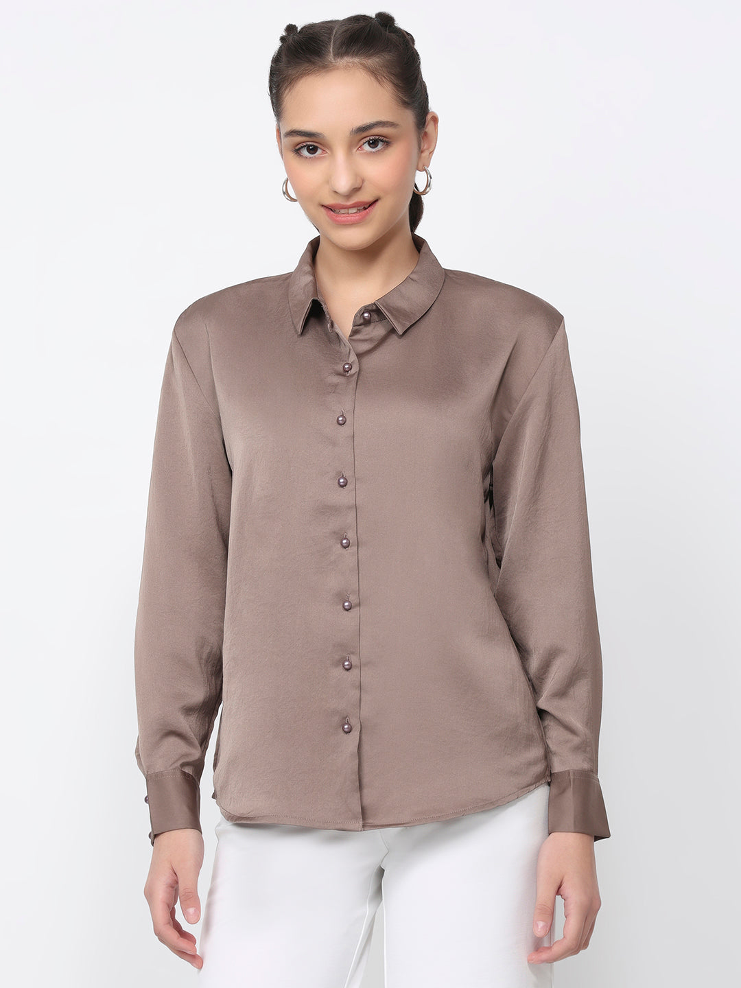 Women Oyster Oversized Shirt