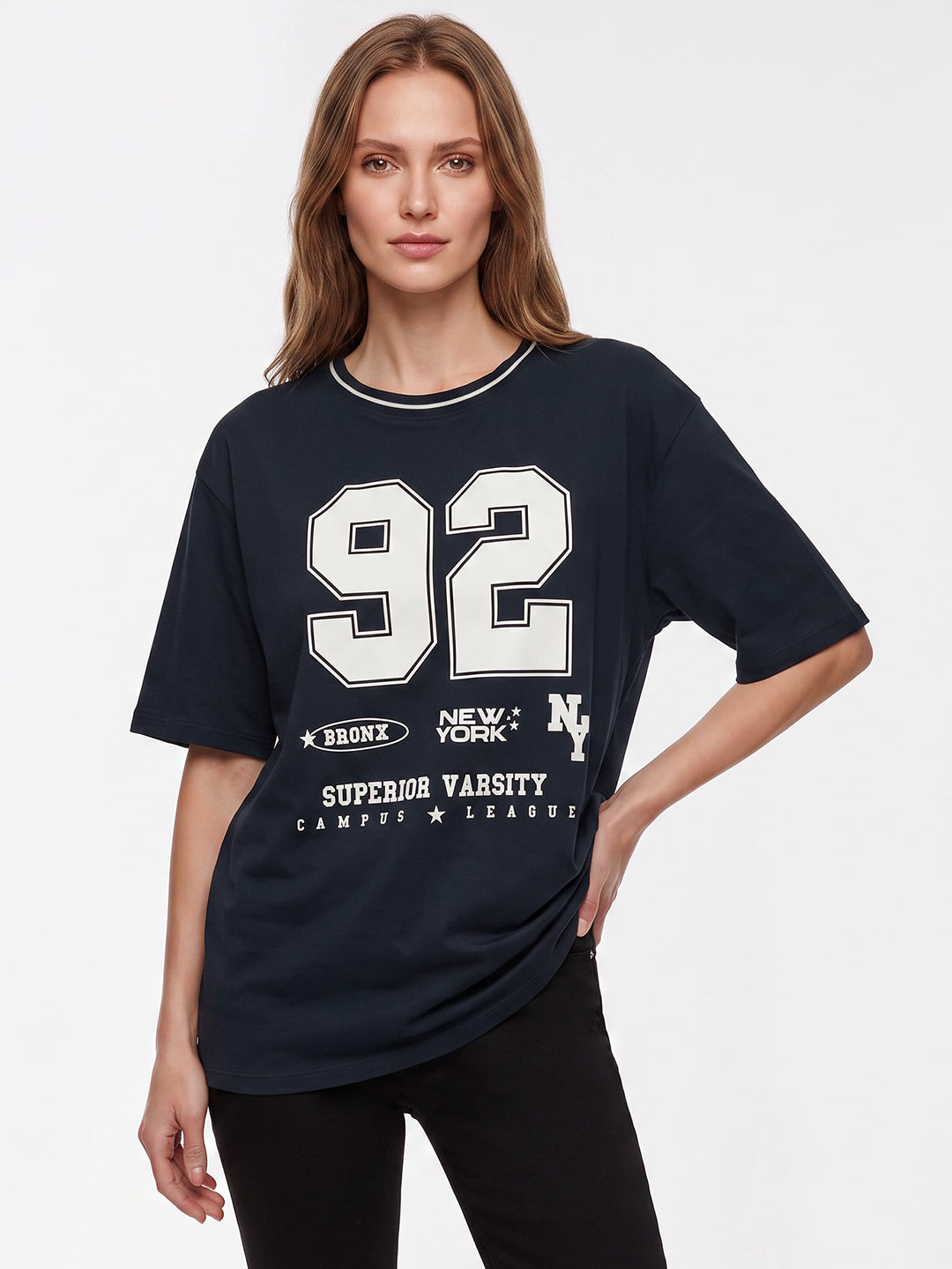 Women Airforce Oversized T-Shirt