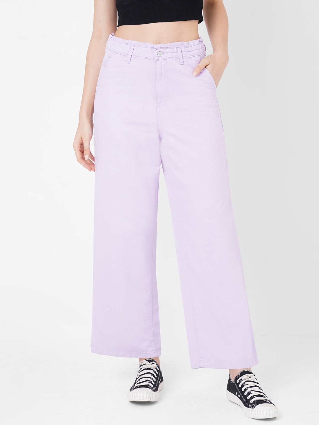 Women High-Rise Wide Leg Jeans