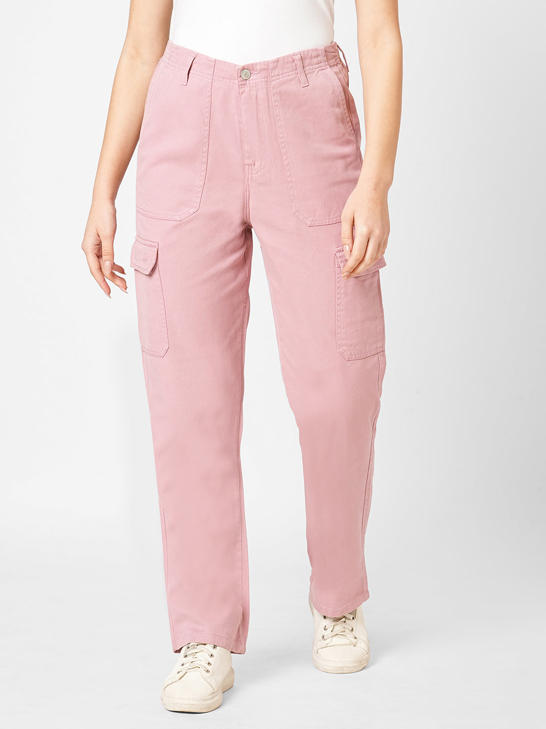 Women Dusty Pink Cargo