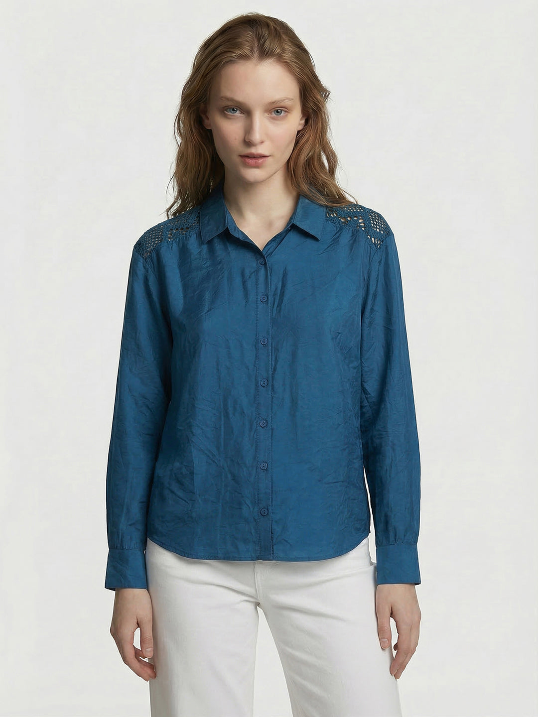 Women Star Sapphire Oversized Shirt