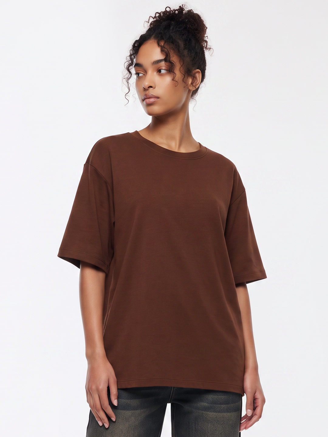 Sepia Oversized T-Shirt