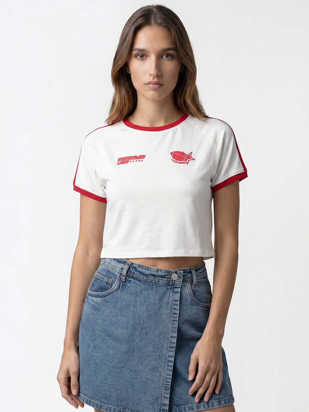 Women Off White Genz Tees