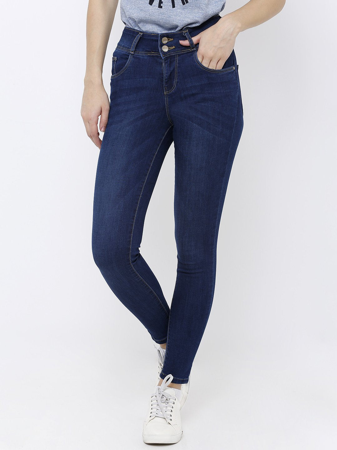Women High-Rise Skinny Fit Jeans