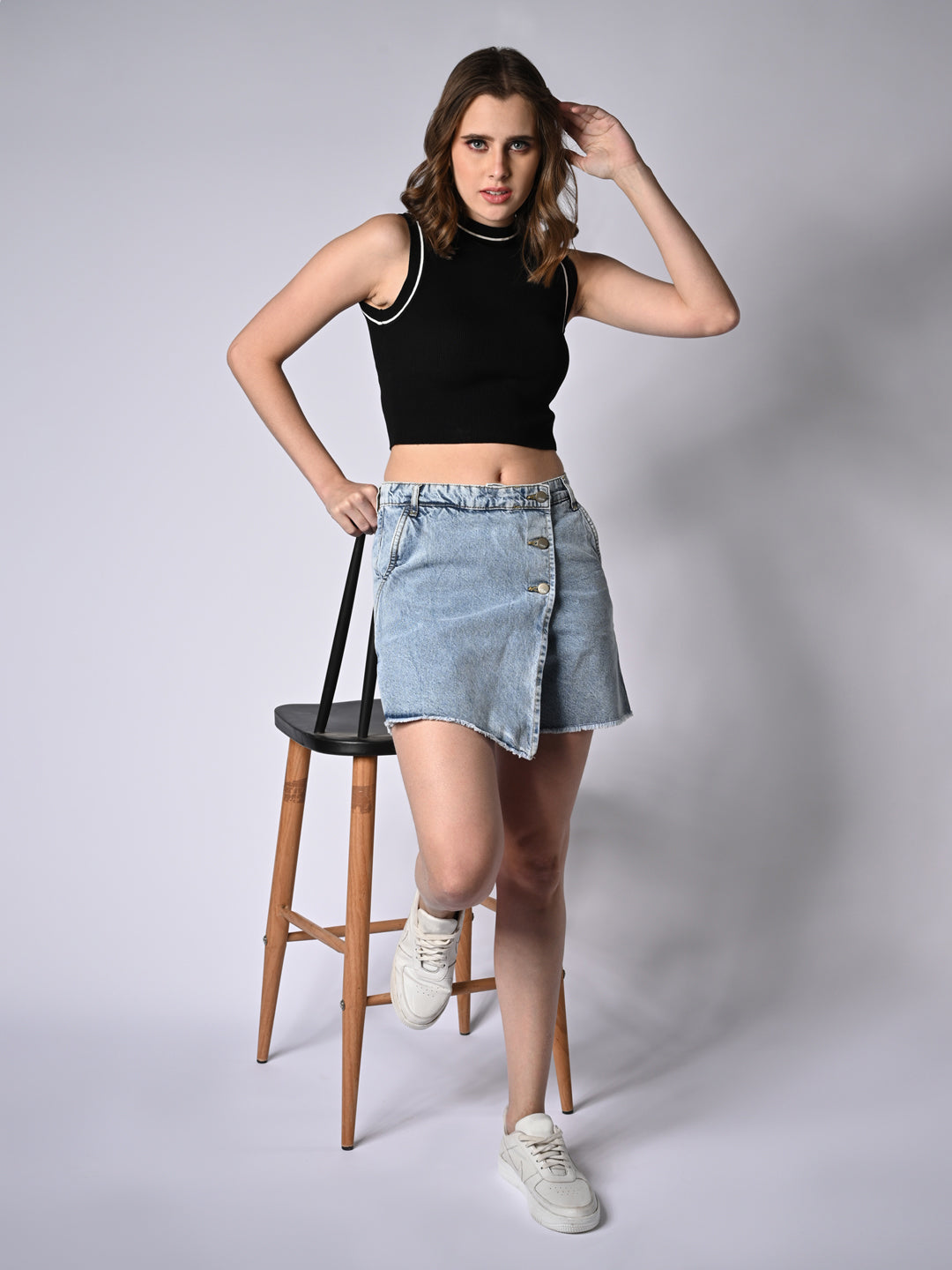 Women High Rise Skorts / Skirts
