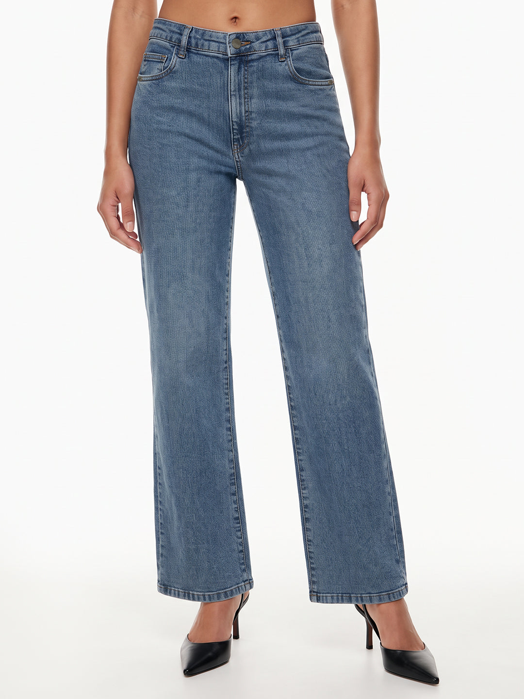 Light Blue High-Rise Baggy Jeans